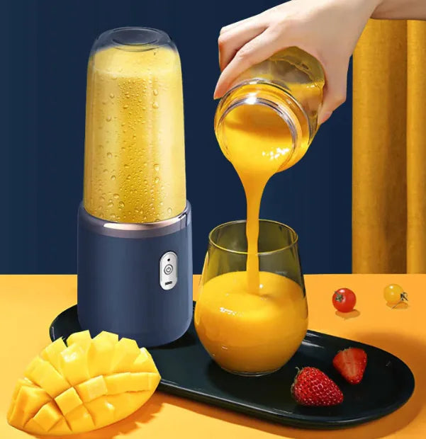 6-Blade Portable Mini USB Blender