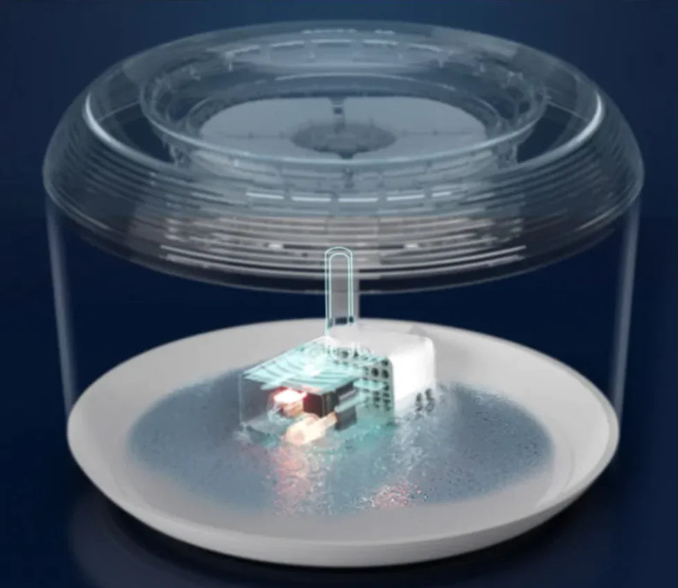 Automatic Cat and Dog Water Fountain - Smart Flowing Pet Water Dispenser